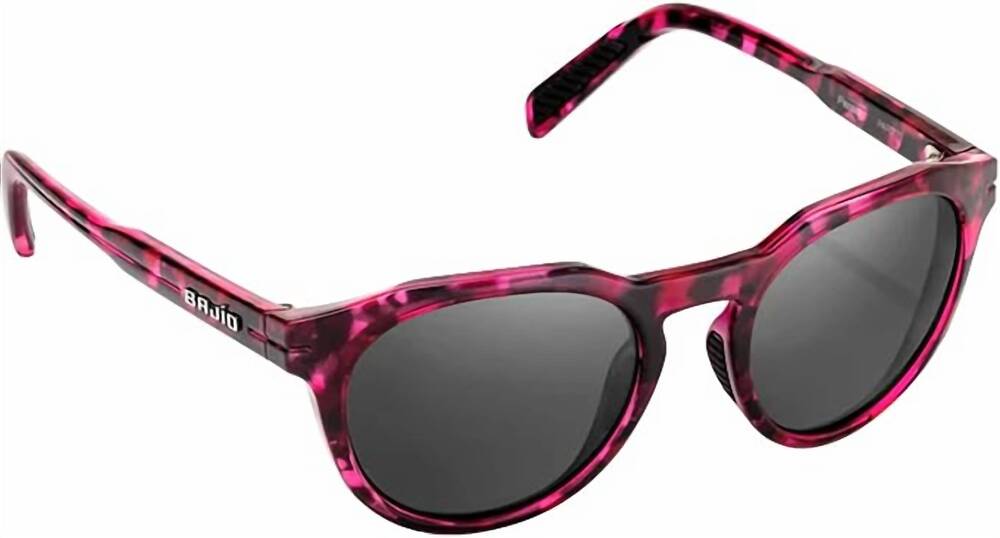 NEW BAJIO women's paraiso sunglasses in vivo tortoise gloss/ silver mirror